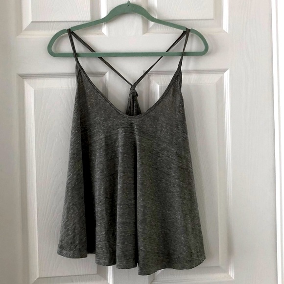 Free People Tops - Free People Gray Tank Top Size Small